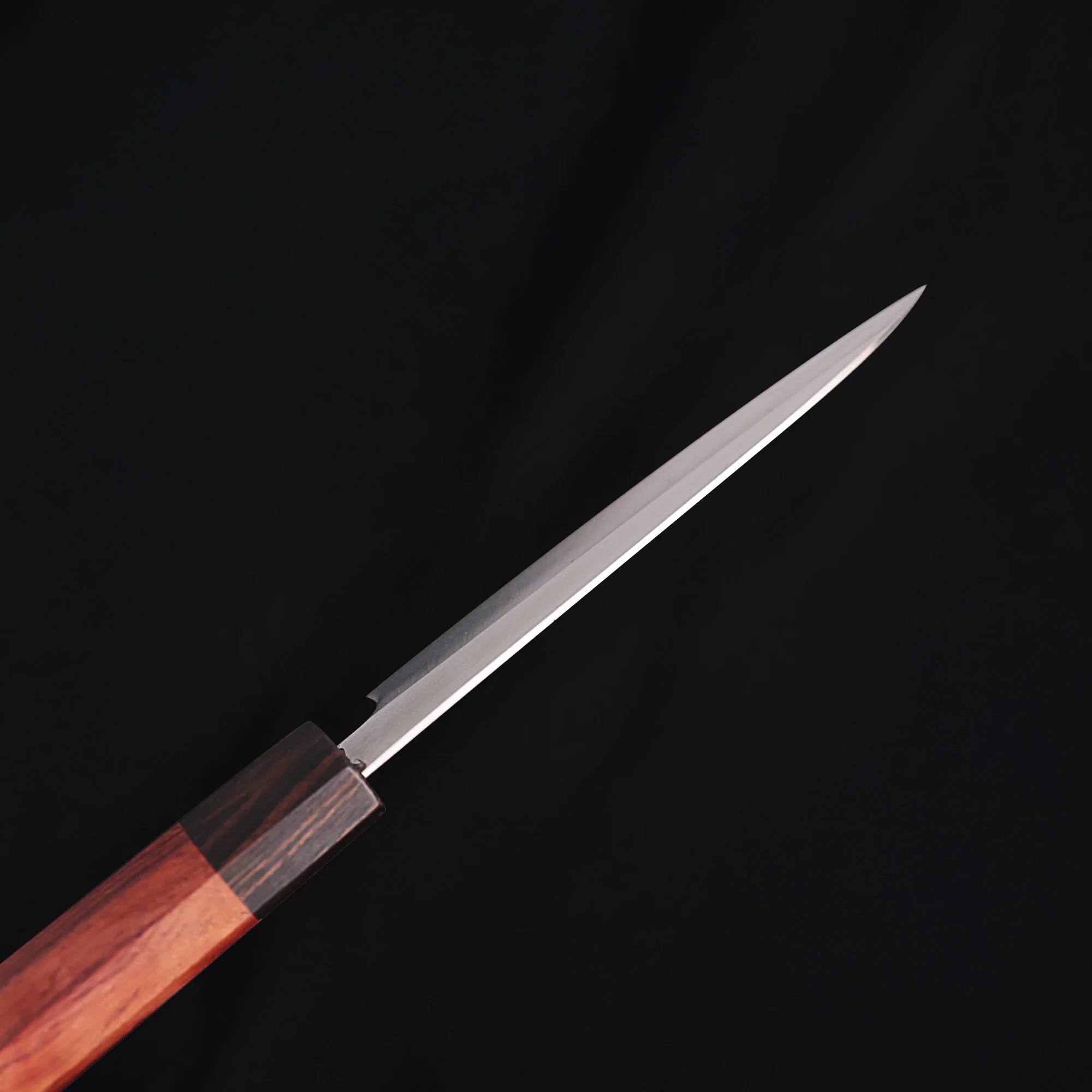 Signature 4-Piece Chef Set –  Blue Steel Red Ebony Series (Gyuto, Nakiri, Petty, Santoku) - Image 5